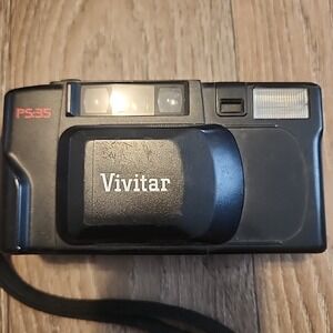 Vivitar PS 35 35mm Point‎ & Shoot Film Camera For Parts Only